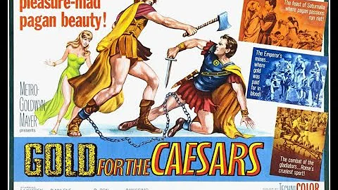 GOLD FOR THE CAESARS, 1964. Trailer in English.