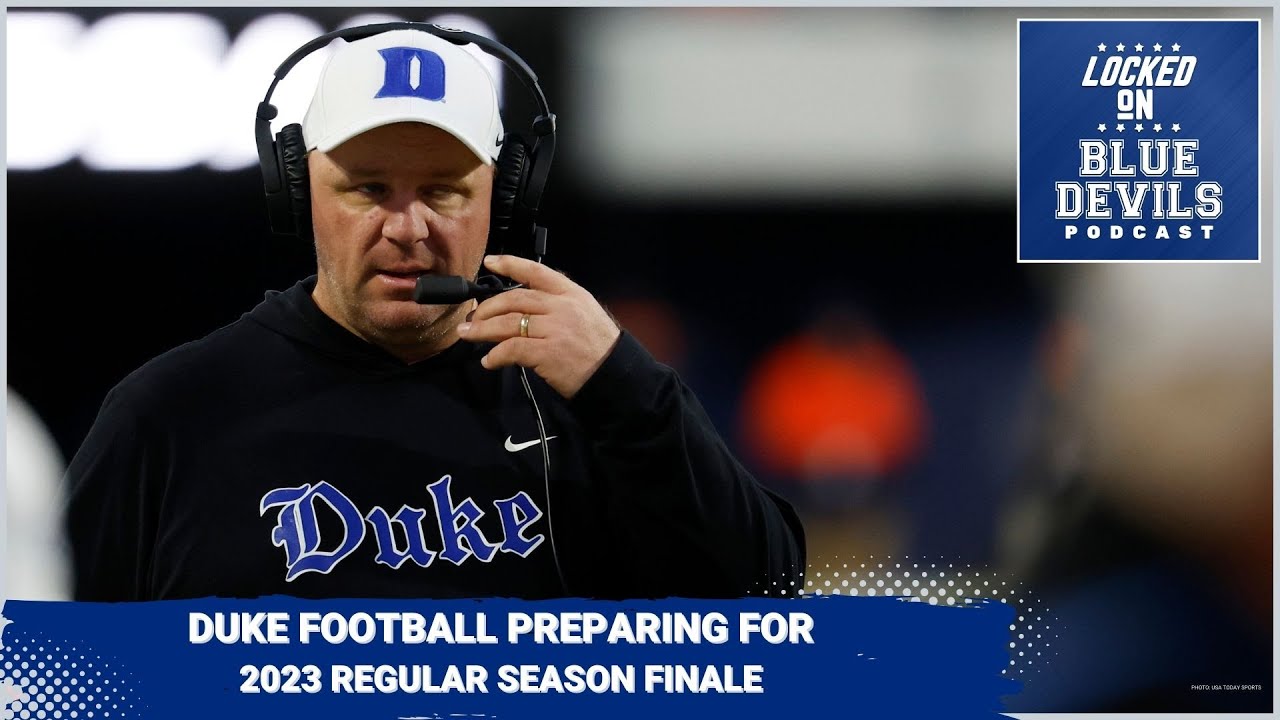 Tough Few Weeks For Duke Football | Duke Blue Devils Podcast - YouTube