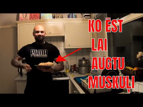 KO ĒST LAI AUGTU LIELI MUSKUĻI ! + MUGURAS UN ROKU TRENIŅŠ !