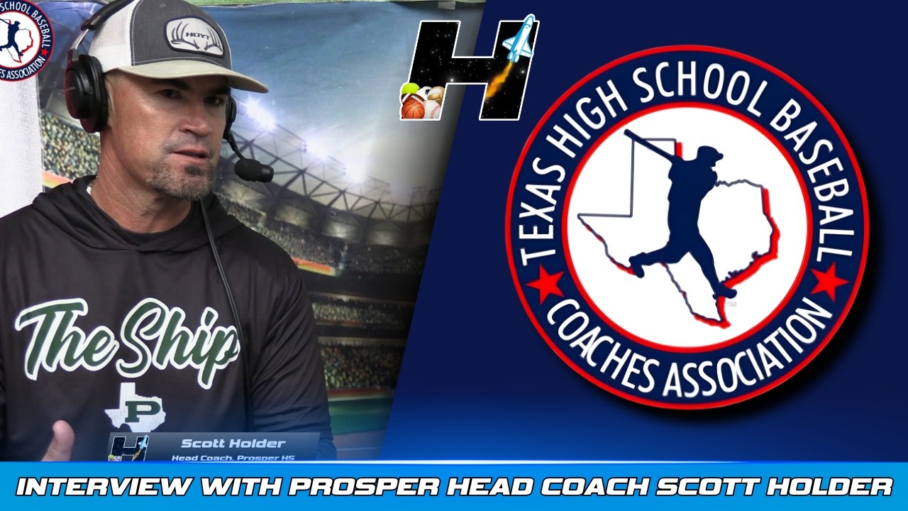 Prosper Head Coach Scott Holder at THSBCA Coaches Convention