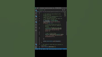 Creating a VS Code extension in 60 seconds