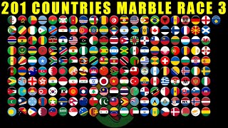 201 Countries Marble Race 3 / Marble Race King