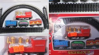 Train Set For Kids - Train Toys Set, Unboxing Mini Express Train Set  battery Operated
