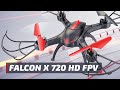 Квадрокоптер с камерой Pilotage Falcon X 720 HD FPV