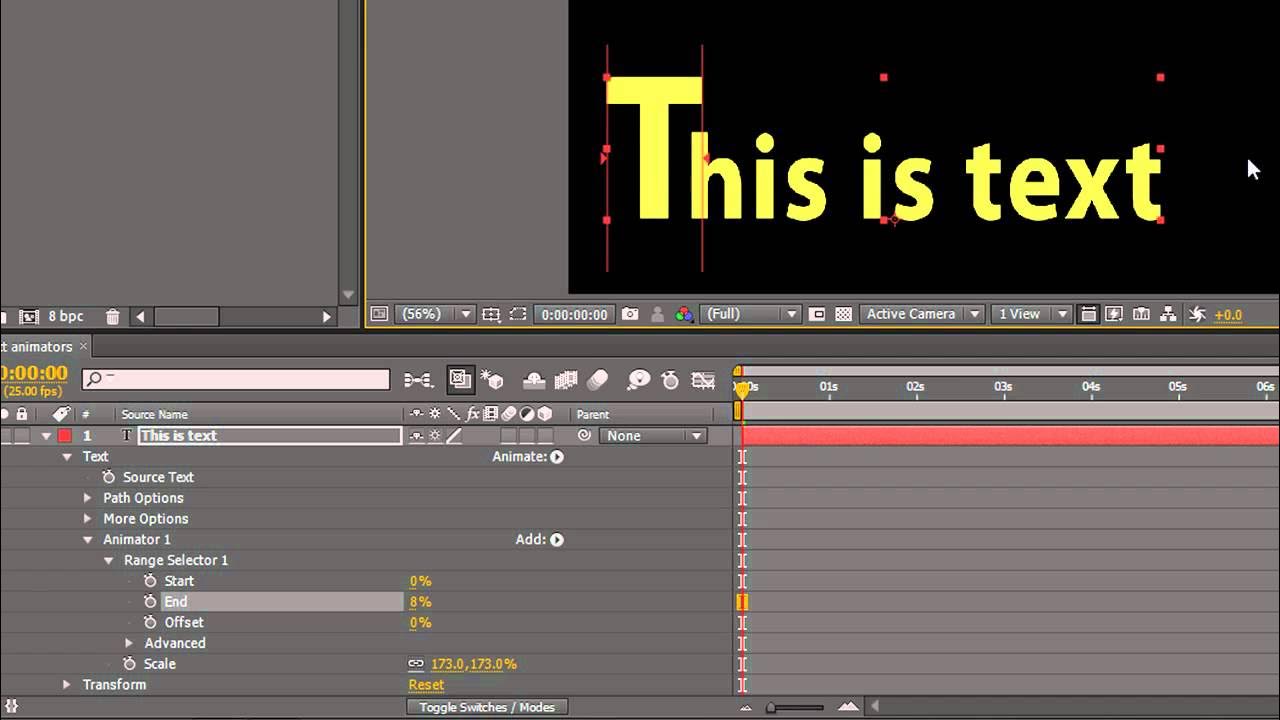 AE Basics 38 Text Range Selectors Part ONE YouTube