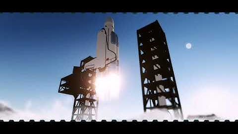 Simple tutorials| how to land the first stage without any vizzy|SimpleRockets_2