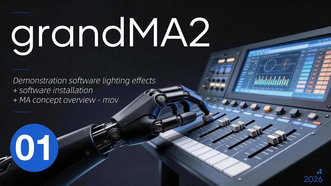 MA2 /1 – Software Lighting Effects Demonstration + Software ...