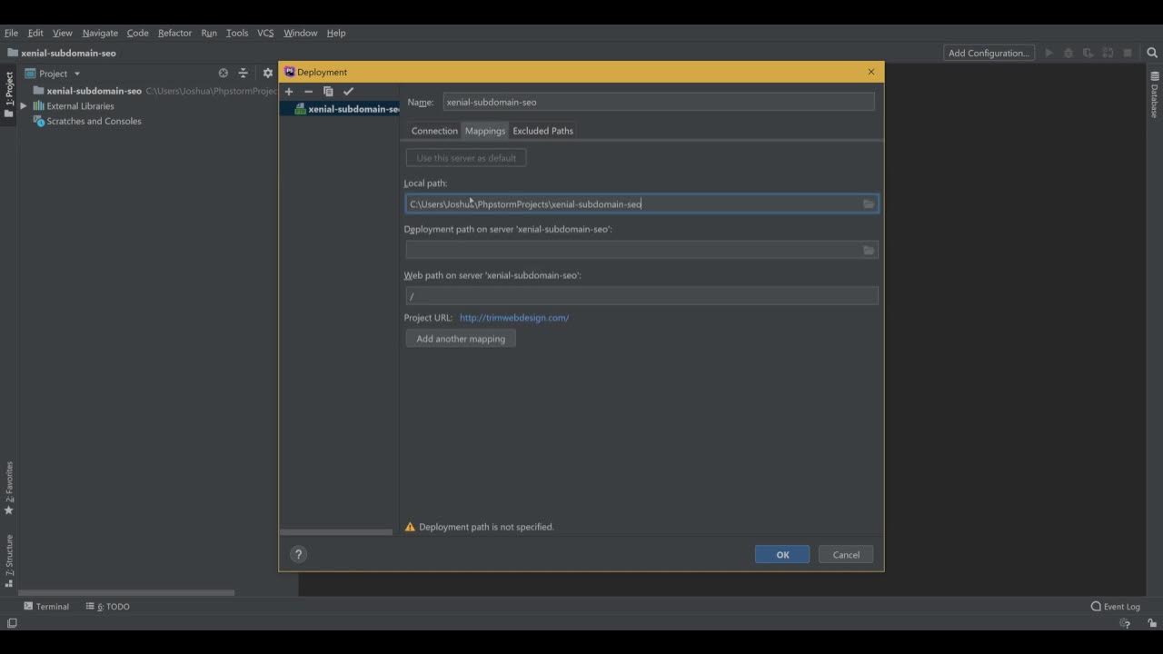 Phpstorm terminal