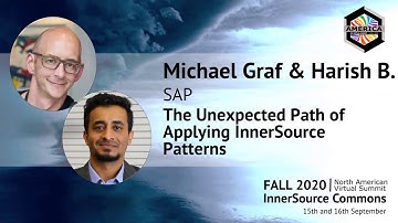 Michael Graf & Harish B (SAP) at ISC.S11 -  The Unexpected Path of Applying InnerSource Patterns