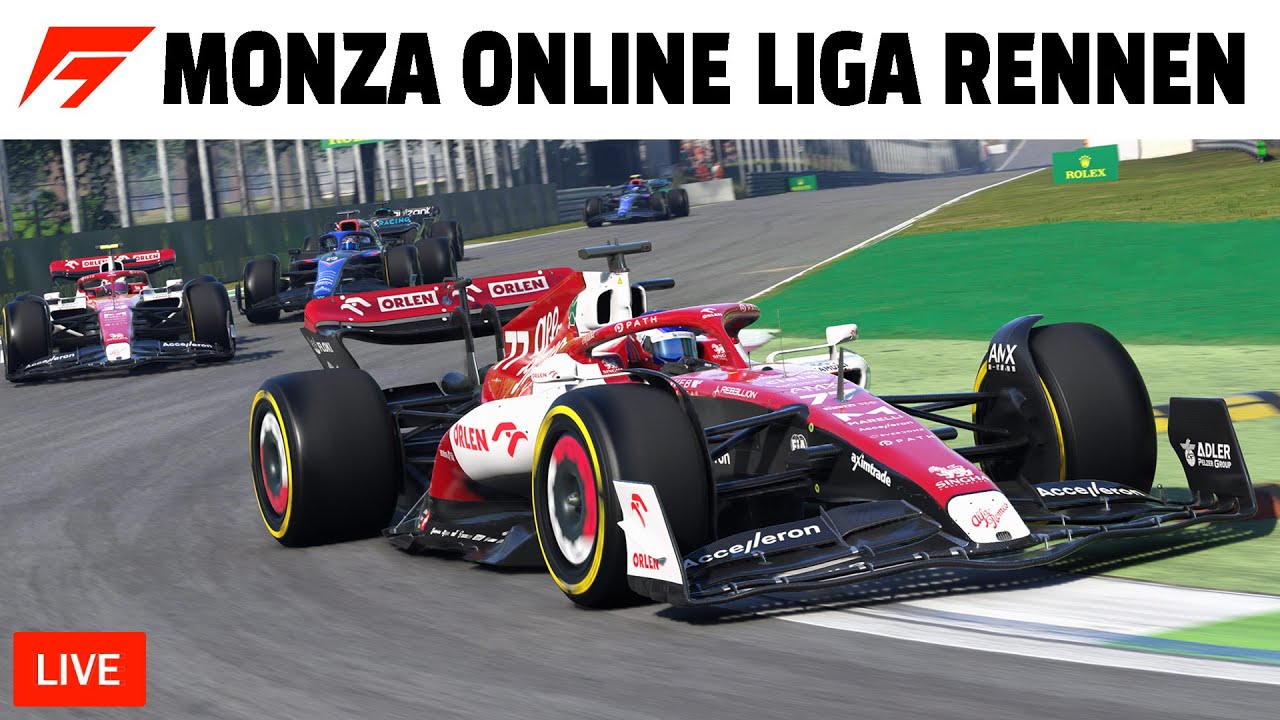 Halbfinale in Monza beim Italien Grand Prix der F1 22 Online Liga!