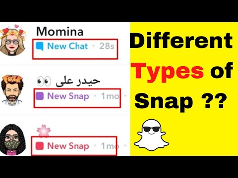 Explain Different Types Of Snap 2024 || Red Snap Meaning In Snapchat|| Different BW Red x Blue Snap