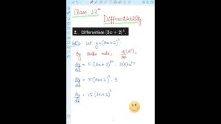 🤫Class-12 maths Differentiability important questions👉🏻important PYQ of Differentiability✨