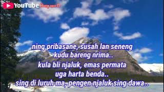 Njaluk Sing Dawa Karaoke voc: Aas Rolani