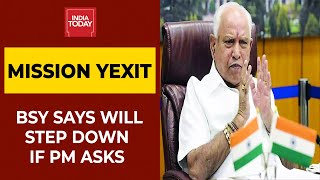 Mission Yexit: Karnataka CM BS Yediyurappa Meets PM Narendra Modi, Says Will Step Down If Asked To