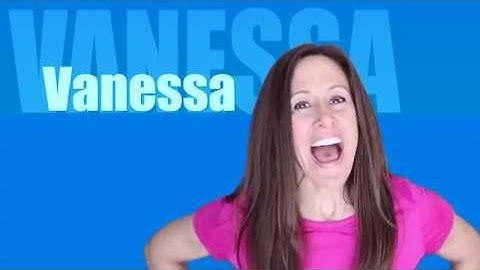 Learn to Spell VANESSA Toddler Song | Learn to Talk with Patty Shukla