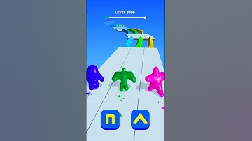 Best Fun Game Ever(blob shifter 3D) Level-3499 #games #shorts