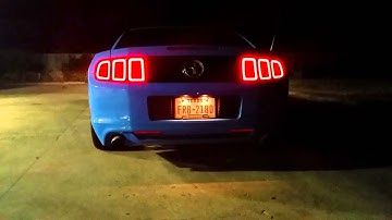 2013 mustang v6 BBK longtube headers ghost cam rough axle backs