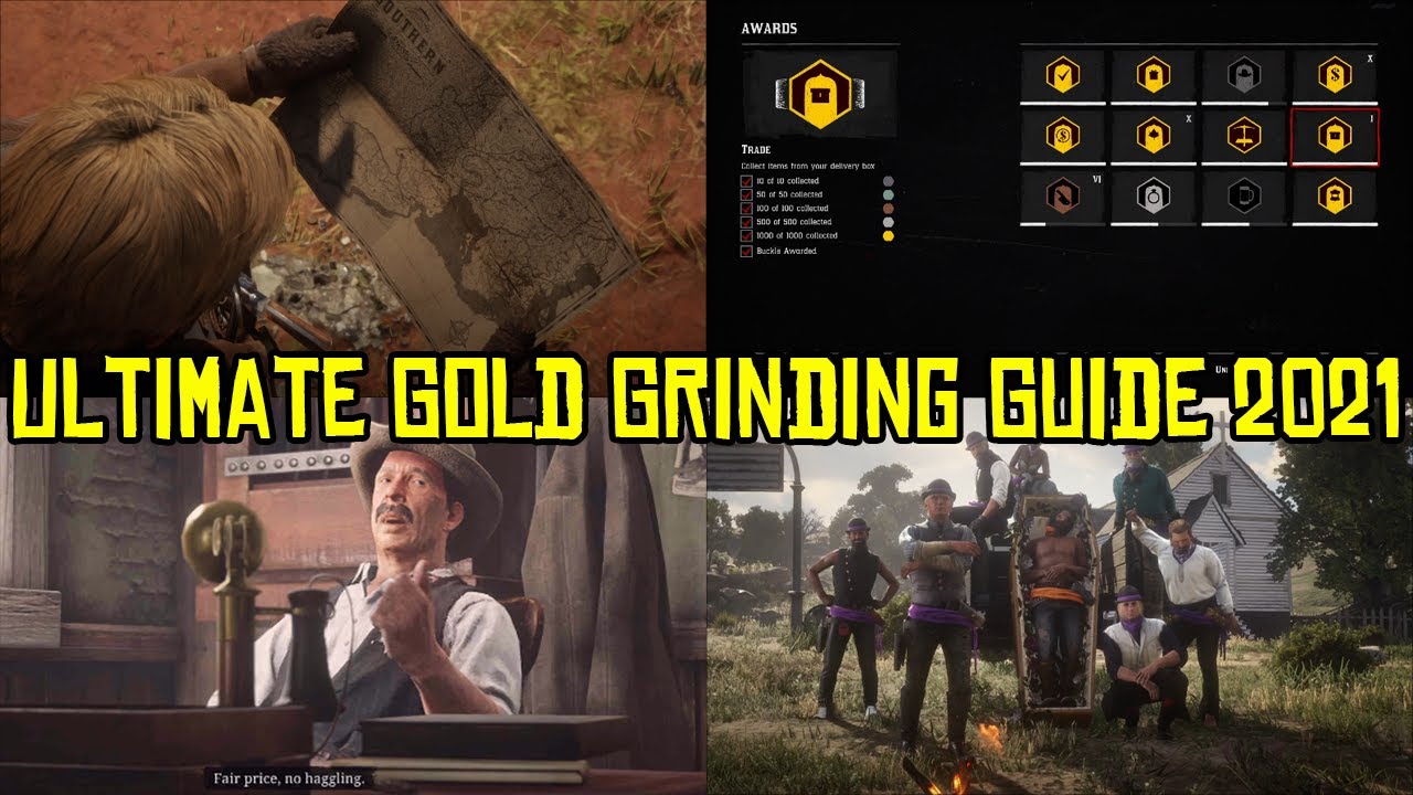 Red Dead Online Ultimate Gold Grinding Guide 2021