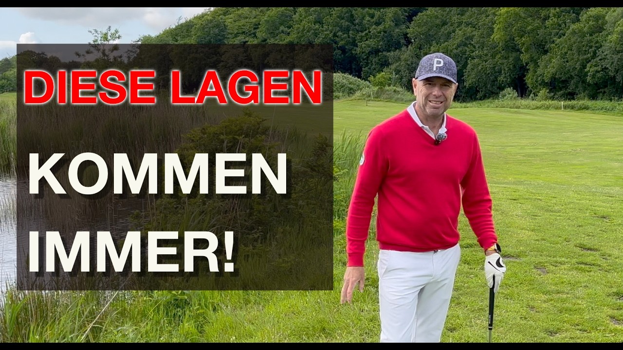 So meisterst du 8 typische schwierige Lagen auf dem Golfplatz!