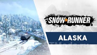 Штат Аляска (США) разведую све карты и улучшения #snowrunner