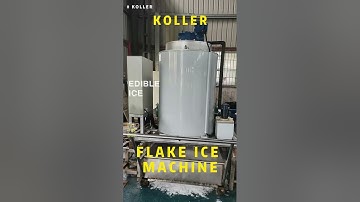 Koller Flake ice machine testing perfectly!
