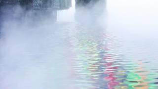 Water Reflection with Mist / Royalty Free Video