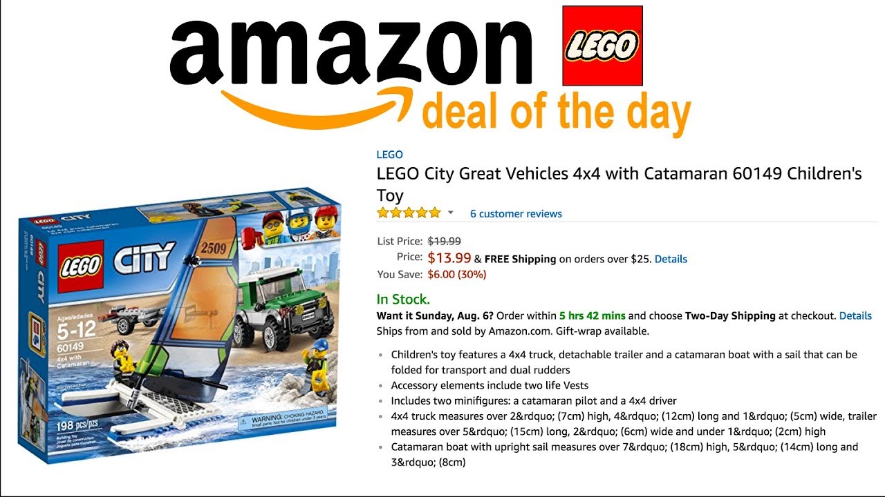 amazon lego deal of the day