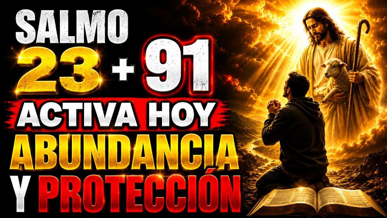 SALMO 23 Y 91 | ORACIÓN PODEROSA DE PROTECCIÓN Y PROVISIÓN - YouTube