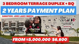 Luxury 3 Bedroom Duplex + BQ For Sale In Lekki Ajah Lagos Nigeria| #3bedrooms #lekki #realestate