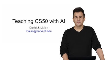 Teaching CS50 with AI