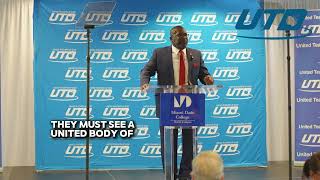 UTD President Antonio “Tony” White Delivers 2026 State of the Union Address