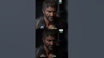 THE LAST OF US 2 Remastered PS5 PRO VS PS4 Graphics Comparison #thelastofus2 #ps5pro #shorts