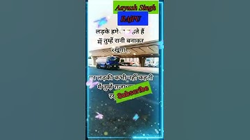 Sad Whatsapp Status || Sad Attitude Status || Aayush Singh Rajput.