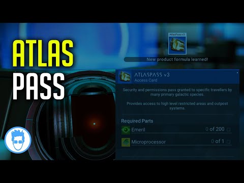 How to get the Atlas Pass V1, V2 and V3 on No Man's Sky