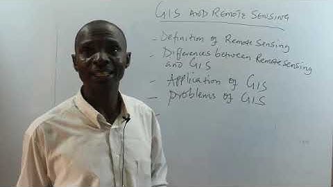 GIS Application and Satelite Remote Sensing