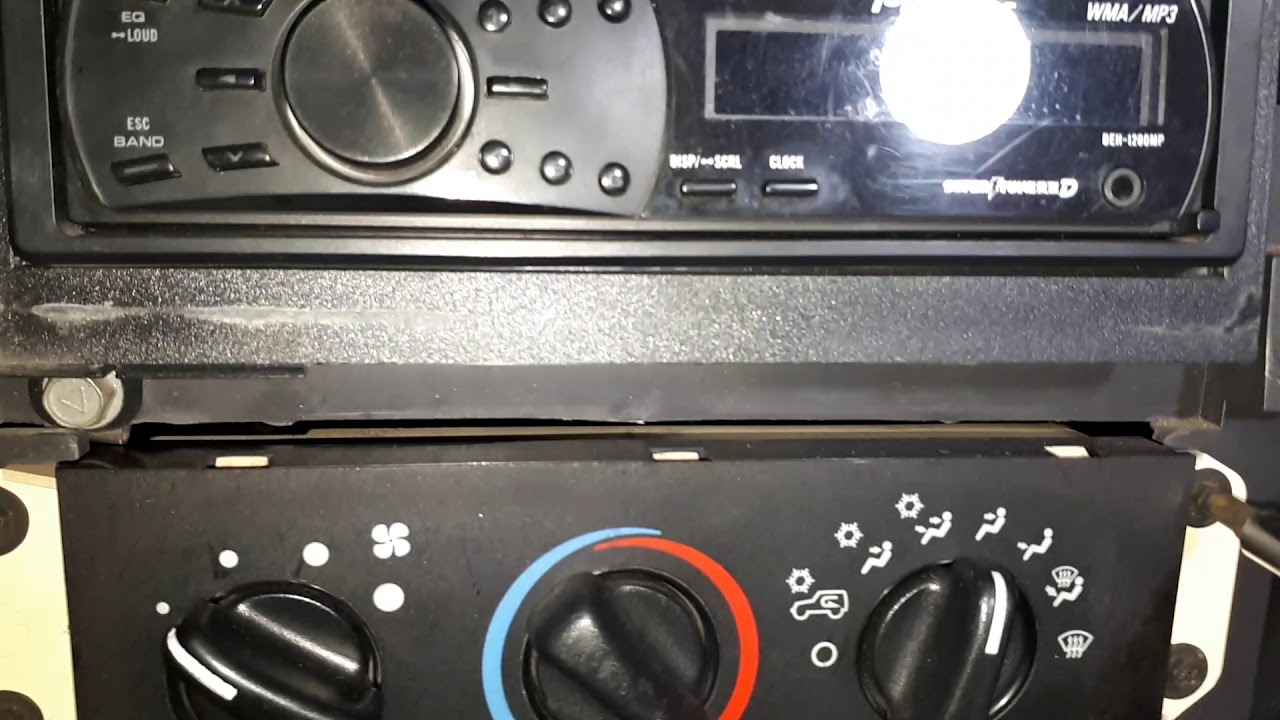 9706 Jeep Wrangler TJ Climate Control Switch Removal YouTube