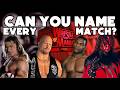 Can You Name Every WWE WrestleMania XIV Match?