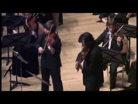 Bach Concerto for 2 Violins d-moll. Peter Fedotov,Maxim Fedotov Part III