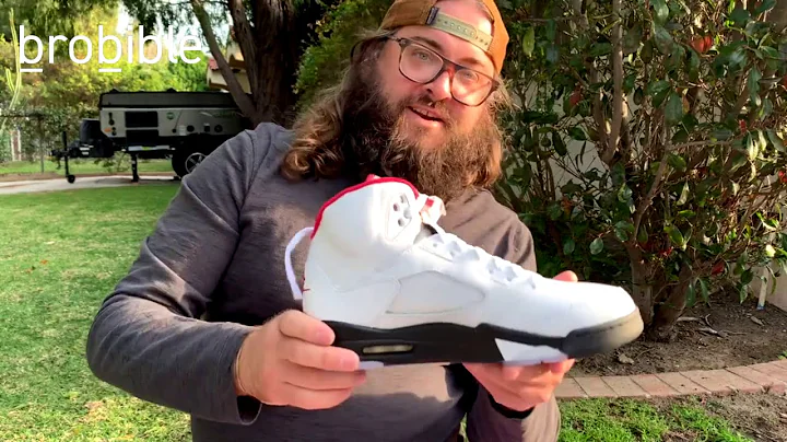 eBay Authenticity Guarantee Sneakers - Jordan V Fire Red Retro Unboxing