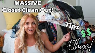 How to Make an INCOME From Your Closet Sustainable and Ethical Closet Clean Out