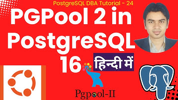 (हिन्दी में) Installation & Config. PGPool 2 and PostgreSQL-16 with Streaming Replication in Ubuntu