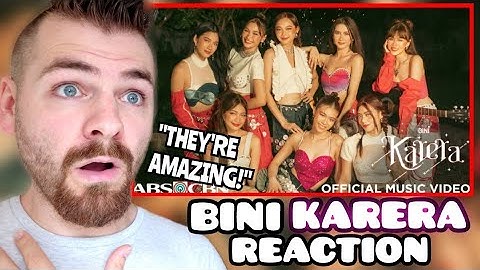 British Guy Reacts to BINI "Karera" | Official Music Video | REACTION!