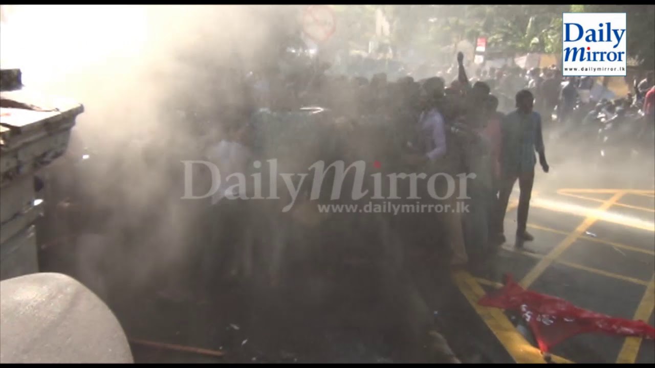 Download Protesting Uni  students tear gassed