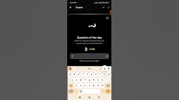 Dropee question of the day code 20 November | Dropped question of the day code | Dropee Code