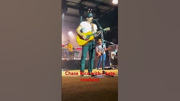 Thumbnail of Chase Rice singing his song, I hate cowboys