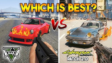 GTA 5 VS CYBERPUNK 2077 2.0 PATCH (IS IT STILL WORSE?)