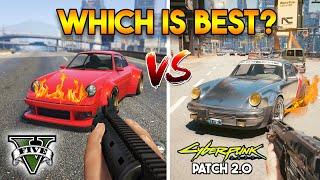 GTA 5 VS CYBERPUNK 2077 2.0 PATCH (IS IT STILL WORSE?)