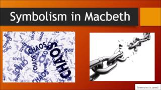 Symbolism in Macbeth