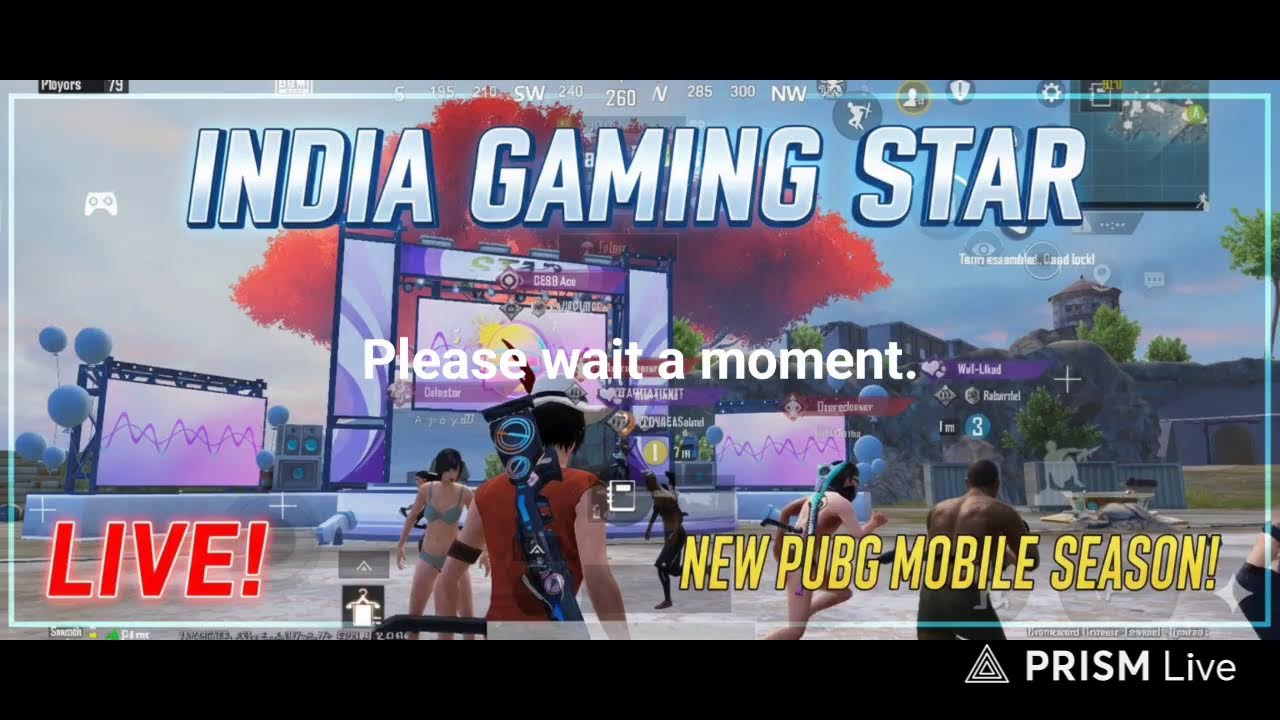 Live streaming of Indian gaming star