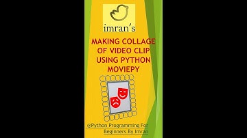 Video Clips Collage with Python Moviepy | Python for Beginners